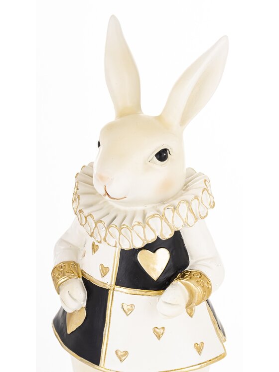 MIAhome MIAhome Figurka króliczka LUISA Biały