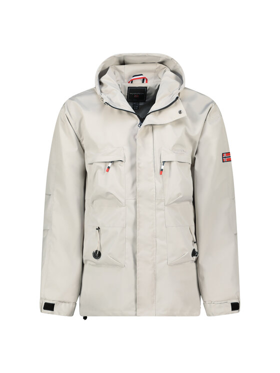 Geographical Norway Geographical Norway Kurtka przejściowa SZ1967H/GN-OFF WHITE Biały Reglan Fit