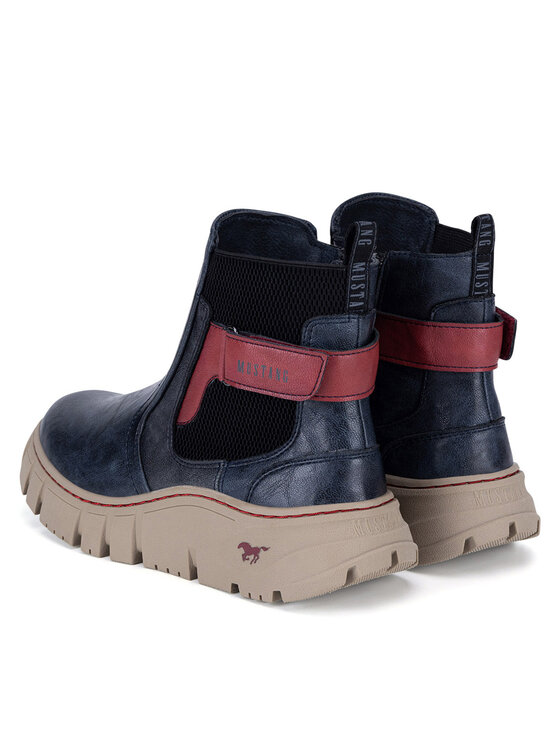 Mustang Mustang Botine 1499-603-820 Bleumarin