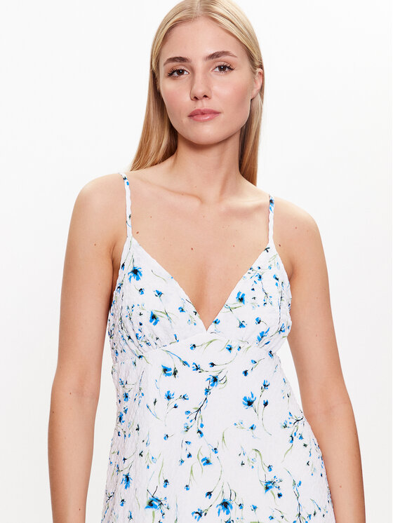 Gina Tricot Gina Tricot Vestito estivo Mini dress 19932 Bianco Regular Fit