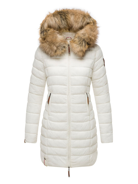 Marikoo Marikoo Kurtka zimowa Rose Biały Regular Fit
