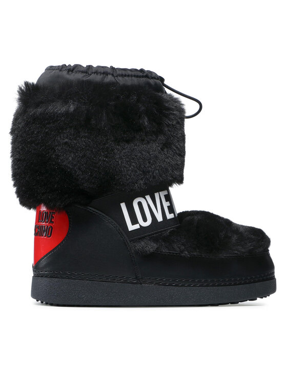 love moschino bottes de neige