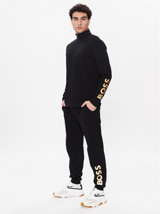 Tuta Long Set 1 50480690 Nero Regular Fit