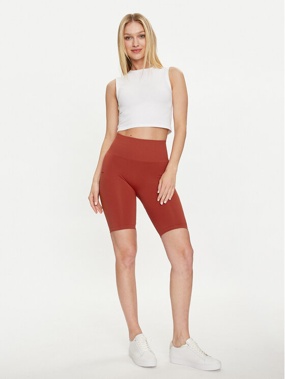 Pangaia Pangaia Cyklistické šortky Activewear 2.0 Červená Slim Fit