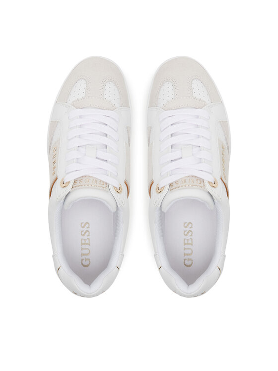 Guess Guess Sneakersy FLJRO4 ELE12 Biela