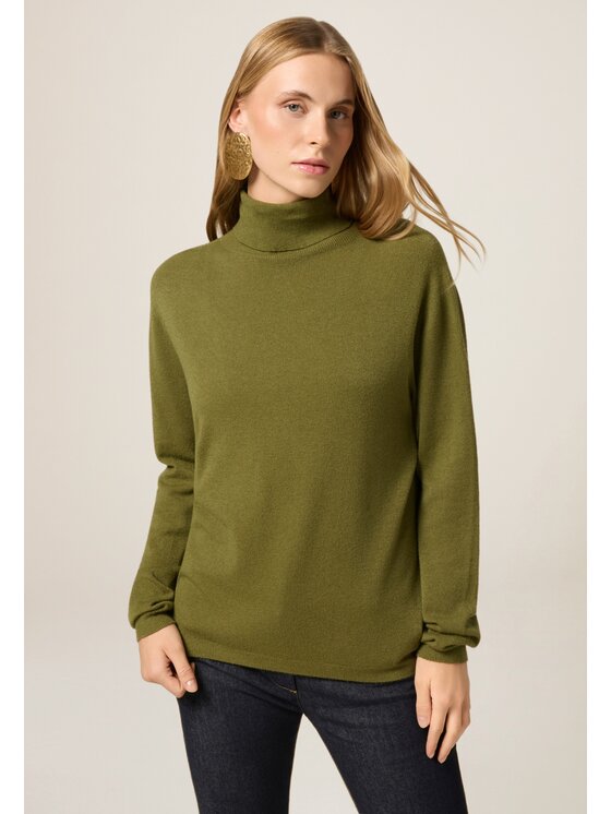 Oltre Oltre Maglione M048E002034N035 Verde Regular Fit