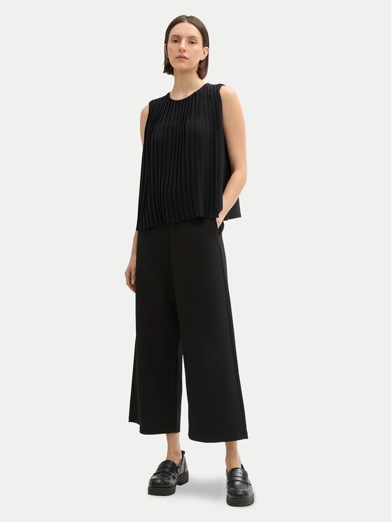 Tom Tailor Tom Tailor Μπλουζάκι 1043223 Μαύρο Regular Fit