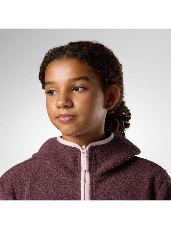 Rossignol Rossignol Polar Jr Alltrack Anorak Fleece Fioletowy Regular Fit