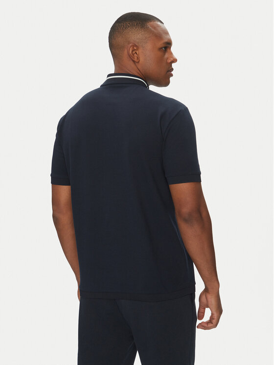 EA7 Emporio Armani EA7 Emporio Armani Polo 7M000183 AF13511 UB102 Granatowy Regular Fit