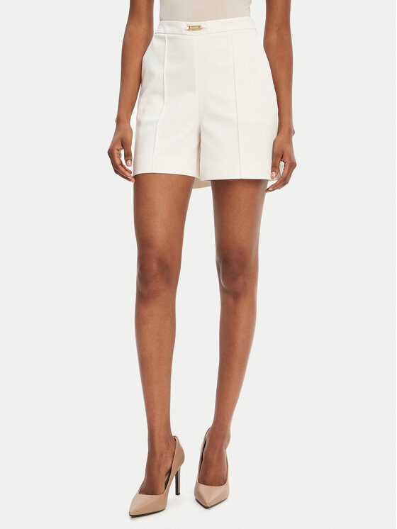 Marciano Guess Marciano Guess Szövet rövidnadrág 5GGD19 7311A Fehér Regular Fit