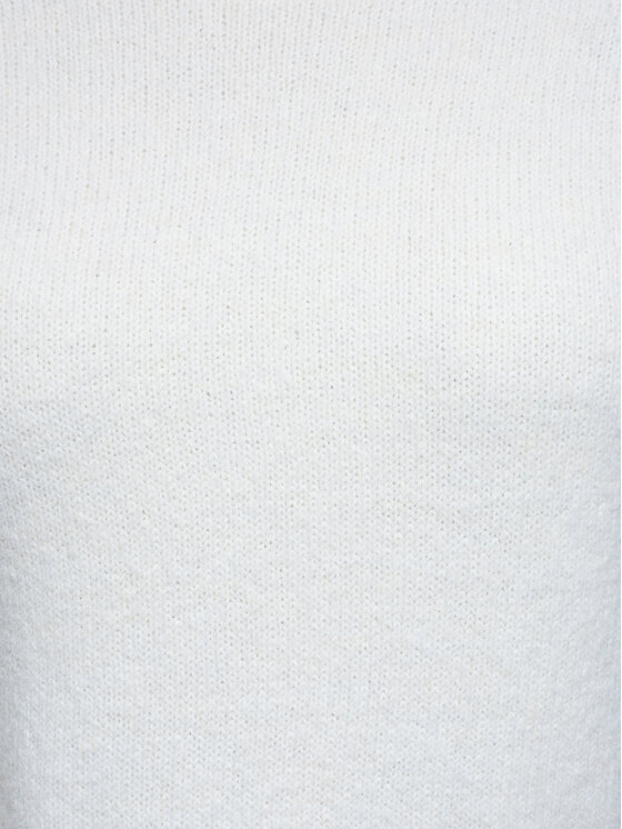 Ombre Ombre Sweter OW-SW-E0062 Beżowy jasny Relaxed Fit