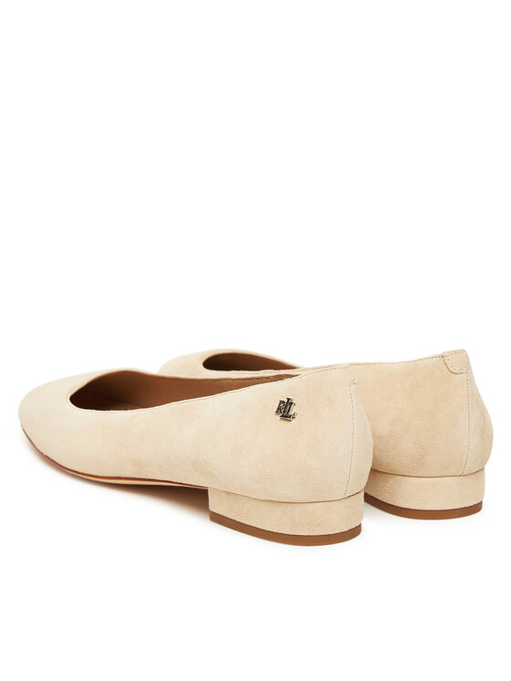 LAUREN RALPH LAUREN LAUREN RALPH LAUREN Baleriny Emellie  802974358001 Beżowy