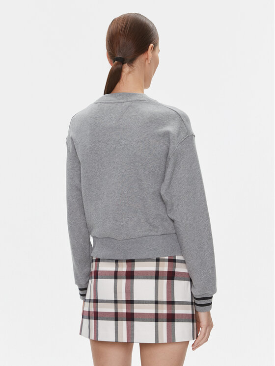 Tommy Hilfiger Tommy Hilfiger Кардиган Varsity WW0WW39141 Сірий Regular Fit