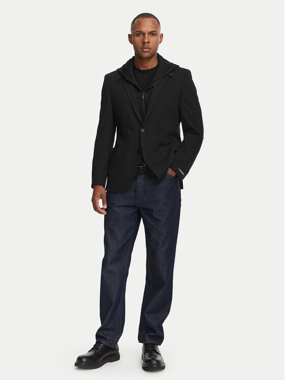 KARL LAGERFELD KARL LAGERFELD Піджак 155684-562023 Чорний Modern Fit