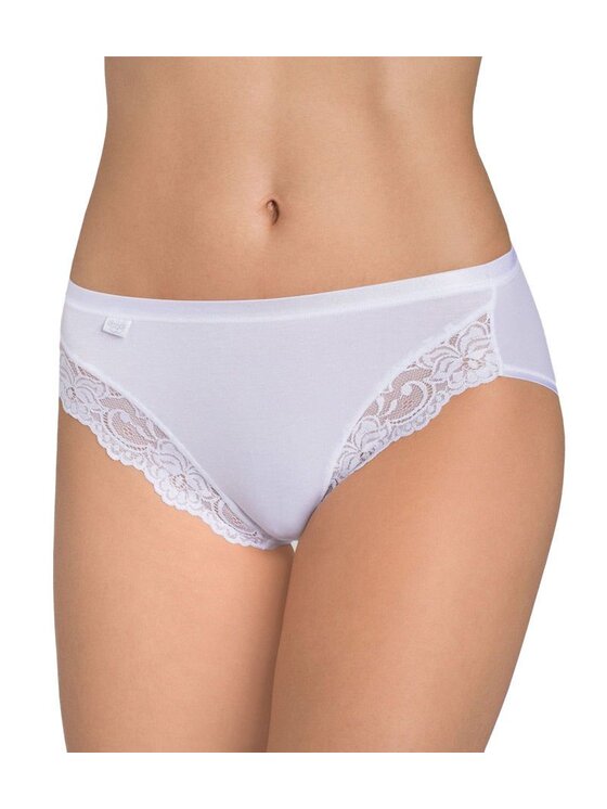 Sloggi Sloggi Figi klasyczne z wysokim stanem klasyka|Sloggi Romance Biały