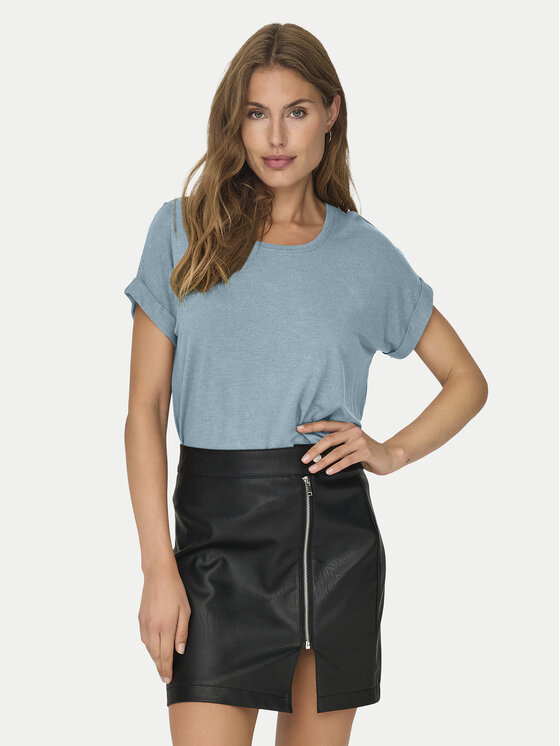 ONLY ONLY T-Shirt Moster 15106662 Niebieski Regular Fit