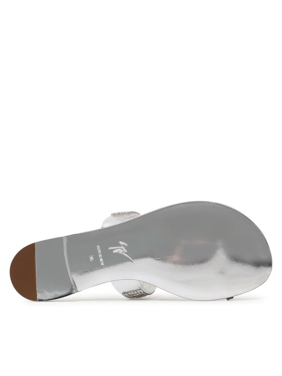Giuseppe Zanotti Giuseppe Zanotti Flip flop E300011 Argintiu