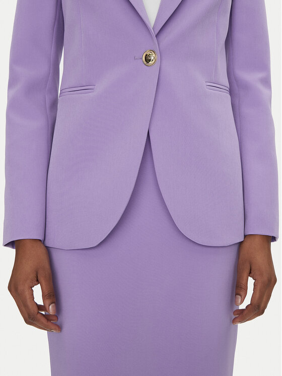 Rinascimento Rinascimento Švarkas CFC0122739003 Violetinė Regular Fit