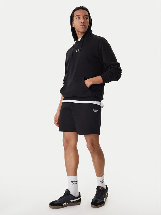 Reebok Reebok Sportske kratke hlače Bazunu RK25558CCM Crna Regular Fit