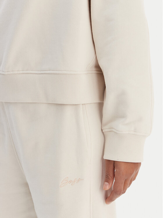 BOSS BOSS Суитшърт C-Endless 50554711 Бежов Regular Fit