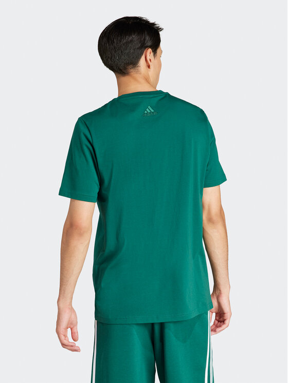 adidas adidas Marškinėliai Essentials IS1300 Žalia Regular Fit
