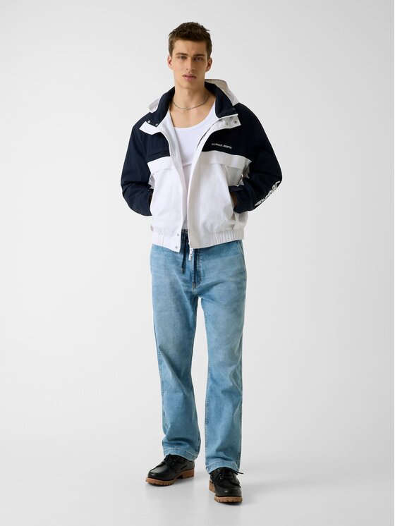 Guess Jeans Guess Jeans Kurtka przejściowa 181624 Niebieski Classic Fit