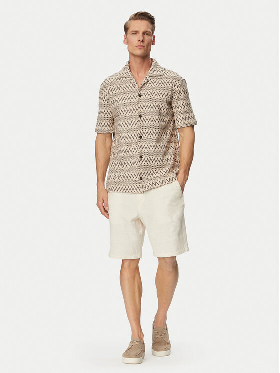 JOOP! Jeans JOOP! Jeans Stoffshorts Riv-W 30102887 Creme Regular Fit