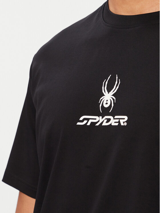 Spyder Spyder Marškinėliai W126-SPMTS-1010 Juoda Regular Fit