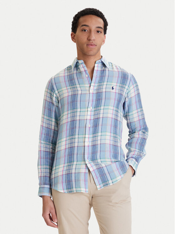 Polo Ralph Lauren Cămașă 710B16705002 Albastru Regular Fit