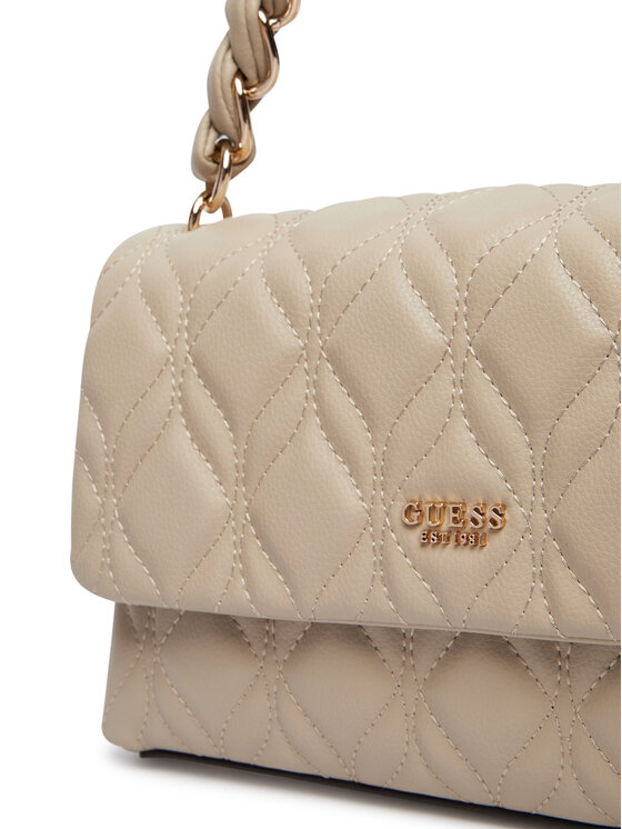 Guess Guess Дамска чанта Maxine HWQG97 33200 Светлобежов