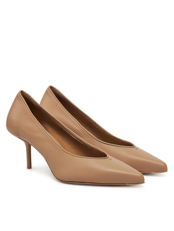Max Mara Max Mara Czółenka 2514521151600 Brązowy