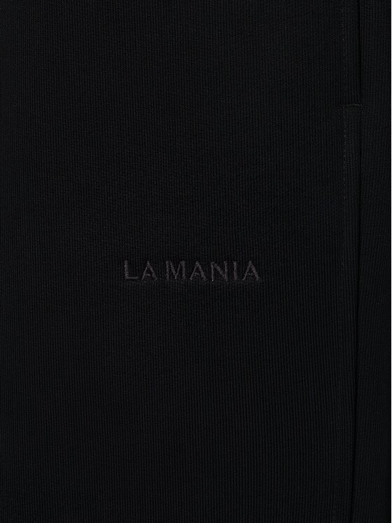 La Mania La Mania Spodnie dresowe AXEL Czarny Basic Fit