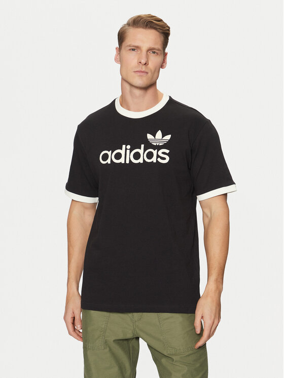 adidas adidas Tricou Simple JC8372 Negru Regular Fit