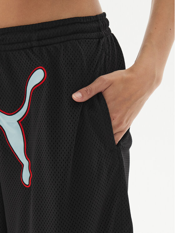 Puma Puma Športne kratke hlače DUA LIPA 536636 Črna Loose Fit