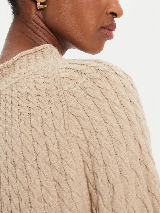 Tommy Hilfiger Tommy Hilfiger Pullover WW0WW42144 Beige Relaxed Fit