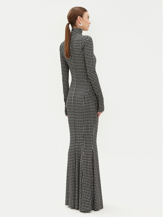 NORMA KAMALI NORMA KAMALI Večerné šaty KK3243PL251657 Sivá Slim Fit