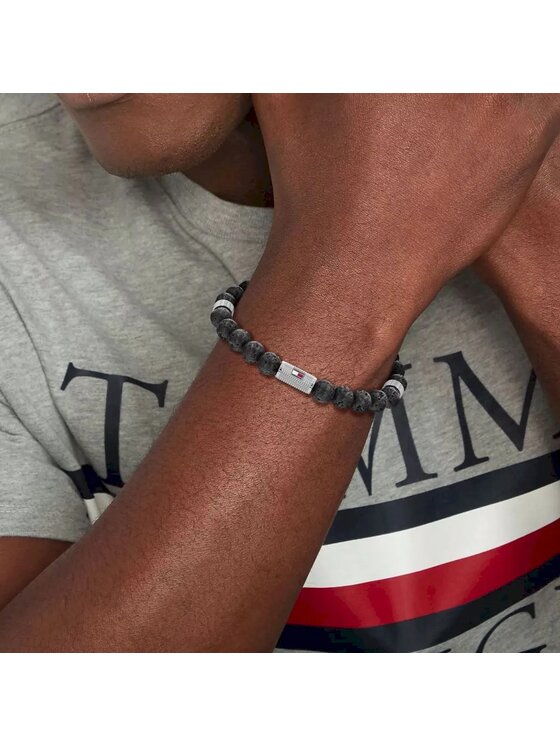 Tommy Hilfiger Tommy Hilfiger Náramek 2790435 Černá