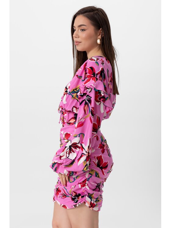 LAURELLA LAURELLA Každodenní šaty 4UL022 Růžová Regular Fit