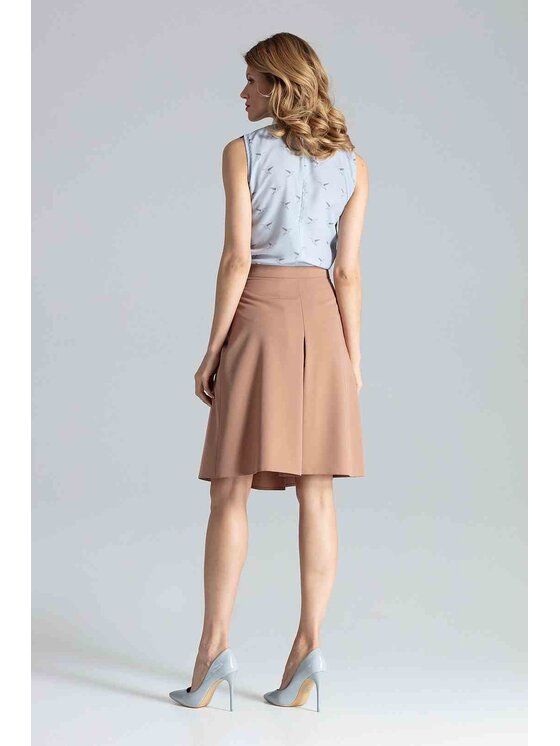 FIGL FIGL Bluzka M370 Niebieski Regular Fit