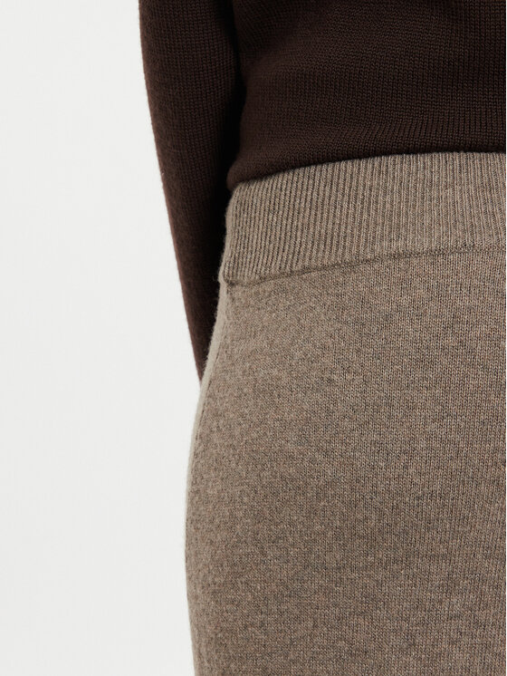 Weekend Max Mara Weekend Max Mara Pantaloni di tessuto Tennis 2425336012 Beige Regular Fit