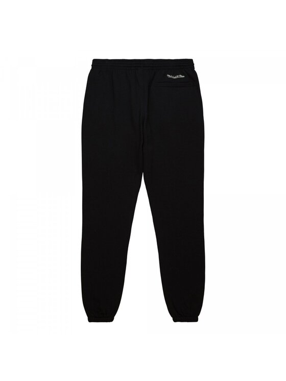 Mitchell & Ness Mitchell & Ness Spodnie dresowe BRANDED FASHION GRAPHIC SWEATPANTS Czarny Regular Fit