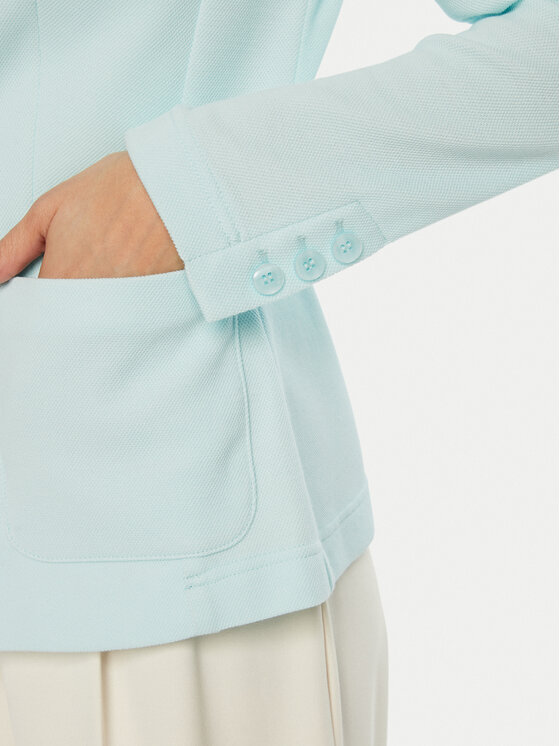 Olsen Olsen Marynarka 15001367 Zielony Regular Fit