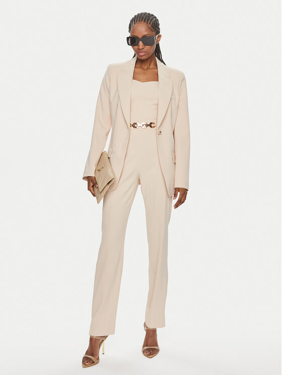 Marciano Guess Marciano Guess Pantaloni di tessuto 4GGB13 7074A Beige Regular Fit
