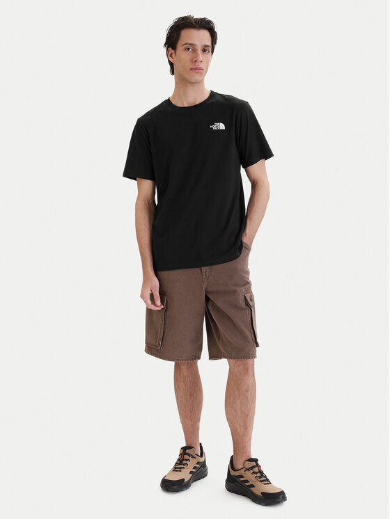 The North Face The North Face T-Shirt Vertical NF0A8GV1 Czarny Regular Fit
