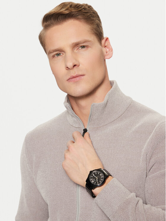 Guess Guess Ročna ura GW0574G3 Črna