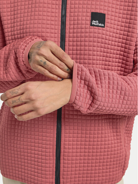 Jack Wolfskin Jack Wolfskin Pulóver Mogari A63850 Rózsaszín Regular Fit