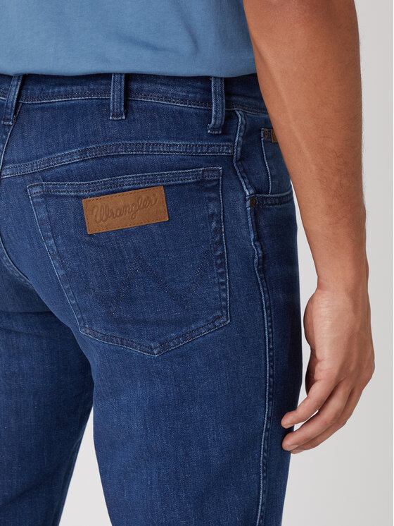 Wrangler Wrangler Jeansy Texas W12SYJZ99 112334232 Niebieski Slim Fit