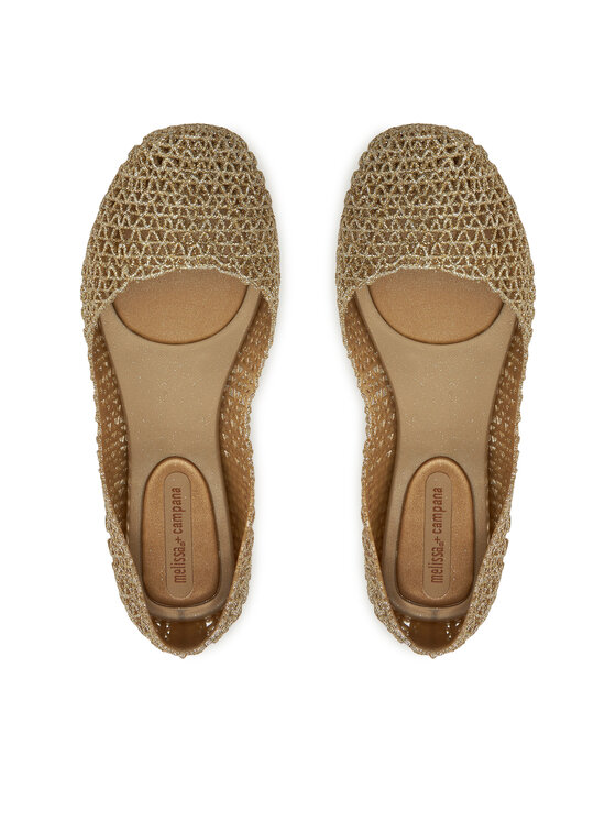 Melissa Melissa Ballerinas Campana Papel VII Ad 31512 Goldfarben