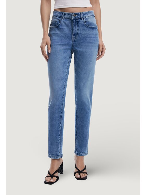 Desigual Desigual Jeans DENIM_BELMA Blu Casual Fit