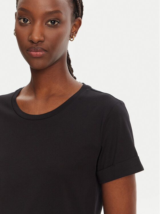 Liu Jo Sport Liu Jo Sport T-shirt TA5180 JS923 Nero Regular Fit
